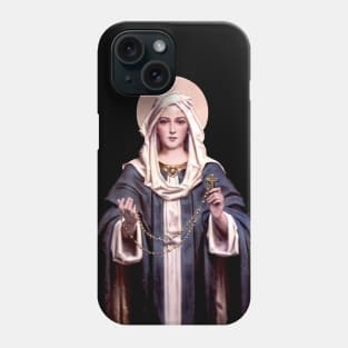 Our Lady of the Rosary Phone Case