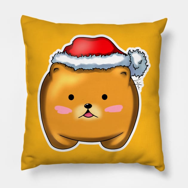 Poko X-Mas Pillow by LinYue