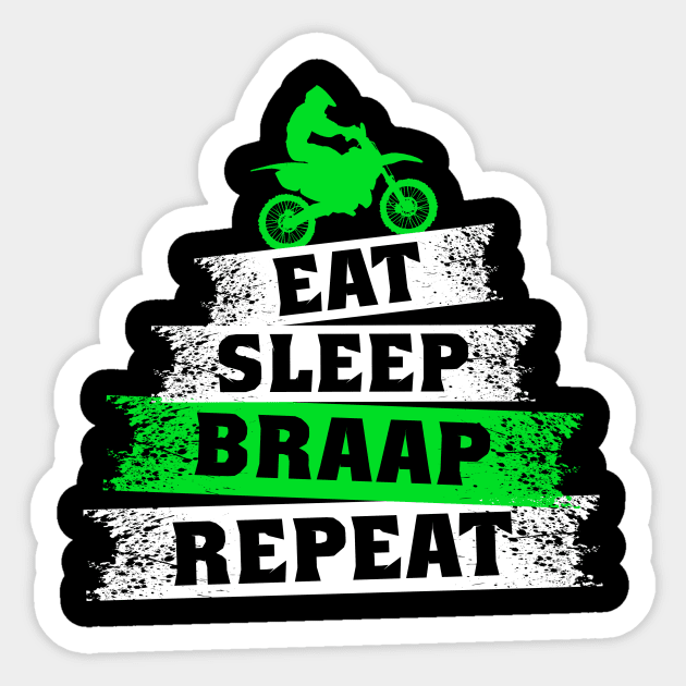 Funny Eat Sleep Braap Repeat Braap Dirt Bike T-Shirt Funny Eat Sleep Braap Repeat Braap Dirt Bike T-Shirt