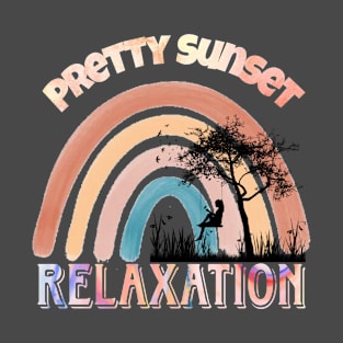 Pretty Sunset Relaxation T-Shirt