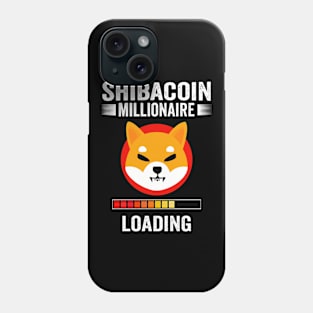 Shiba Coin The millionaire loading Token Coin Shiba Inu Phone Case