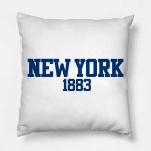 New York 1883 Pillow