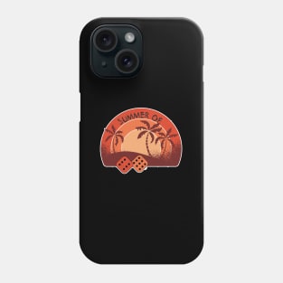 Summer of 69 vintage with dice Phone Case