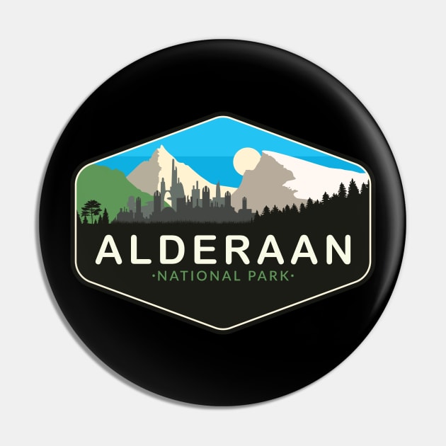 Alderaan National Park Pin by Space Club