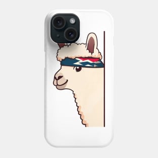 Sneaky japanese Alpaca so cute Phone Case