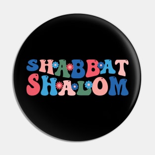 Shabbat Shalom Pin