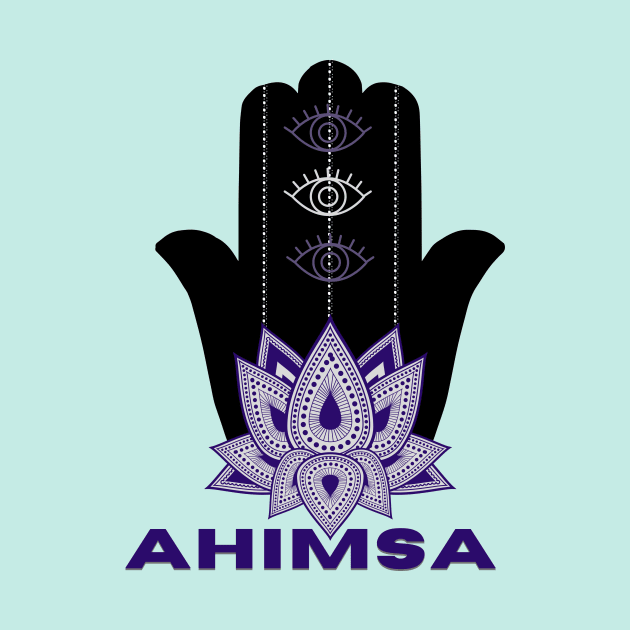 Ahimsa, Sanskrit by Rebecca Abraxas - Brilliant Possibili Tees