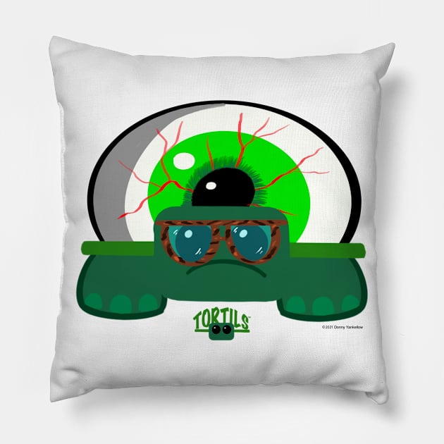 Eye See Tortils™ Pillow by skrbly