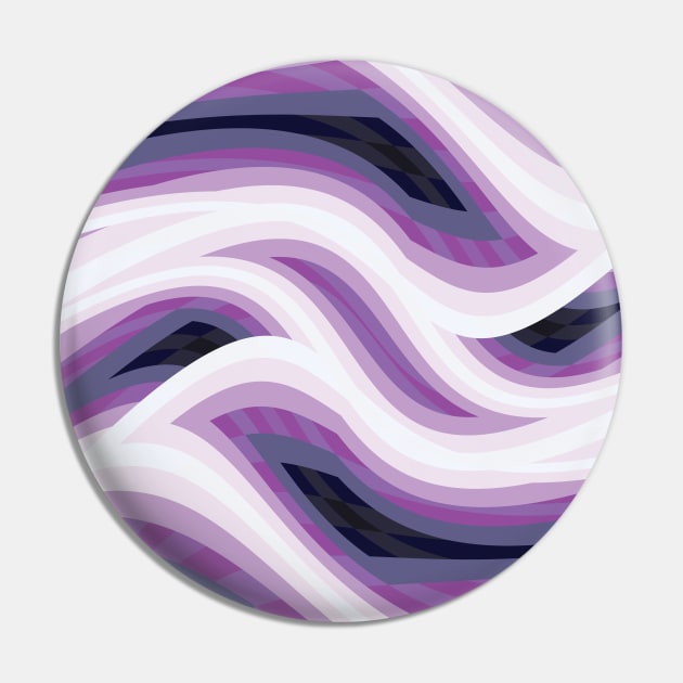 Amethyst Abstract Pattern 6 Pin by smirkingdesigns