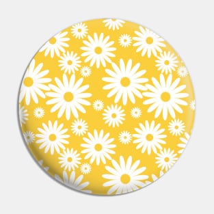 Sunflower Pattern Design Pin