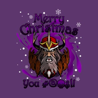 Merry Christmas you #@$!!. T-Shirt