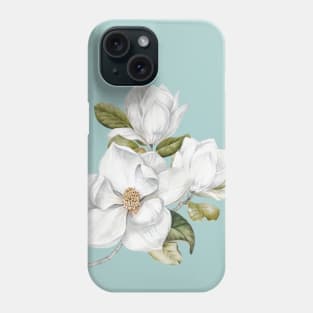 Magnolia flower Phone Case