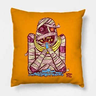 Monster Cookie Mummy Pillow