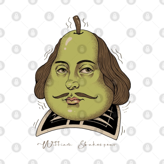 Shakes Pear! by Vincent Trinidad Art