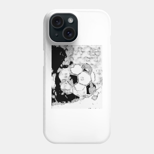 Football Deconstructed Phone Case by Tovers