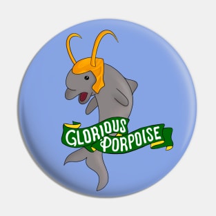 Glorious Porpoise Pin