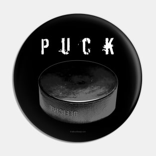 PUCK (hockey) Pin