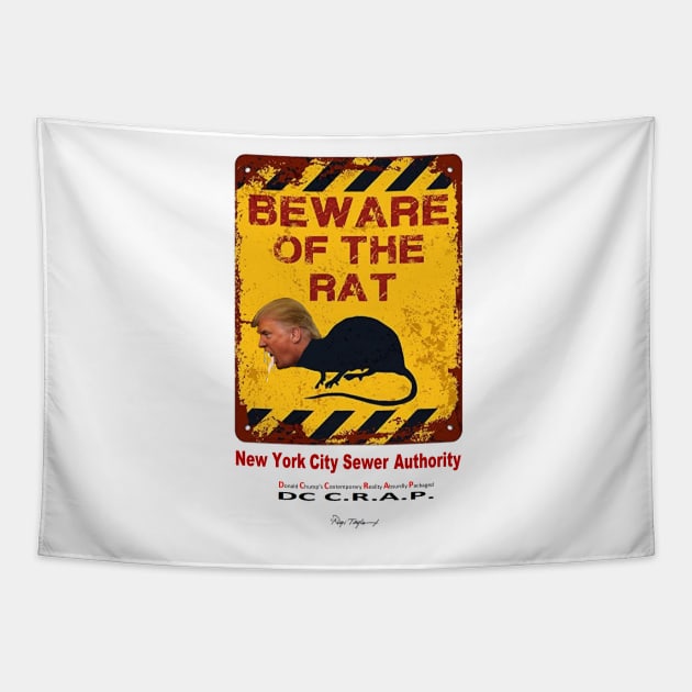 Beware of the Rat! Tapestry by arTaylor