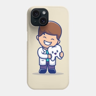 Cute Dentist With Tooth Phone Case