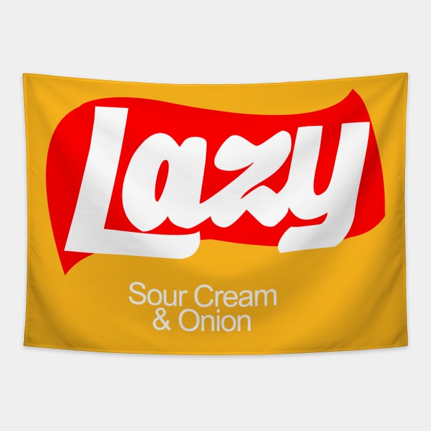 Lazy Chips Sour Cream & Onion Tapestry by ELKaito