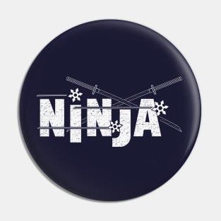 Ninja's katana. Pin