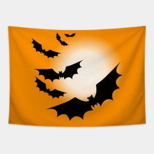 Moon Bats Tapestry