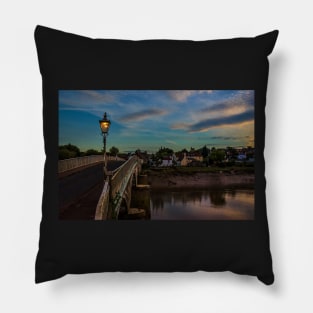 Bridge Over The Wye At Chepstow Pillow