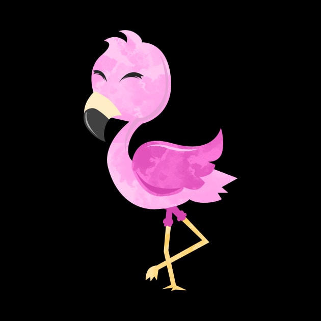 Cute Baby Flamingo by Imutobi