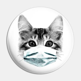 Quarantine house cat Pin