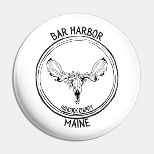 Bar Harbor Maine Moose Pin