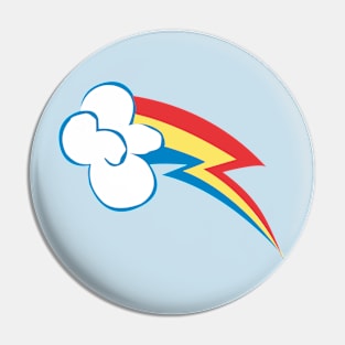 Rainbow Dash Mark Pin