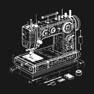 sewing machine design T-Shirt