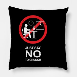 No Crunch Sign - 02 Pillow