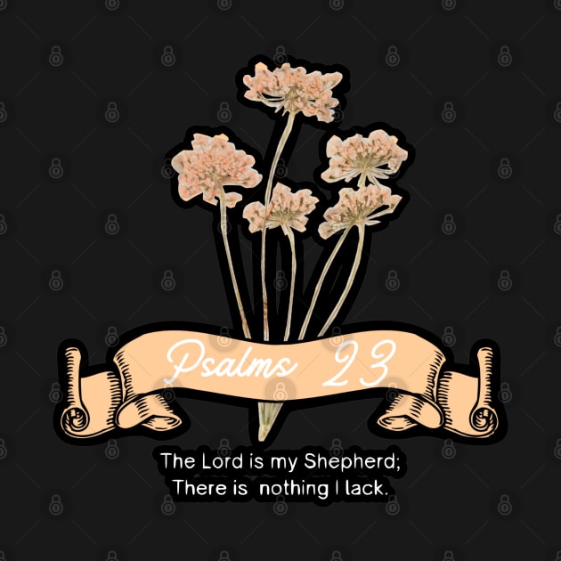 The Lord is my Shepherd Vintage Vibes Psalm 23 by FamilyCurios