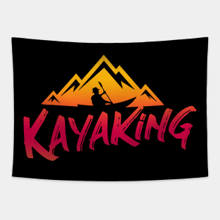 kayaking Tapestry