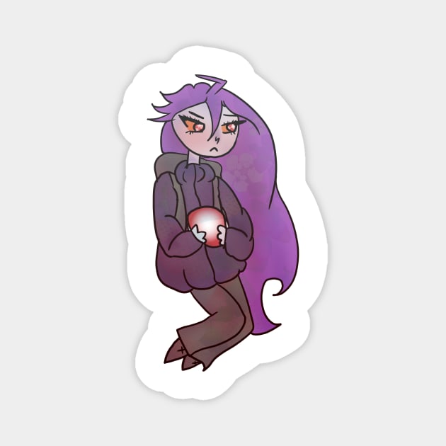 Celeste Antagonist Badeline Orb Sticker and Others Magnet by nhitori