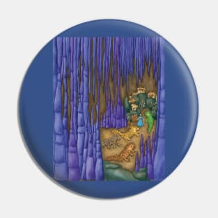 Esmeralda's Dragon Cave Pin