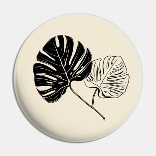 Monstera Leaf Pin