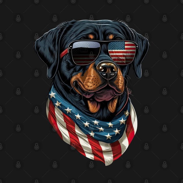 Rottweiler 4th of July by JayD World