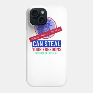 America at Risk - Push back or lose it all? Phone Case