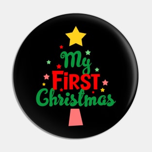 Christmas Tree Baby Pin