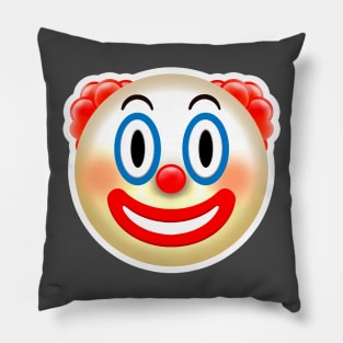 Clown emoji pillow sales