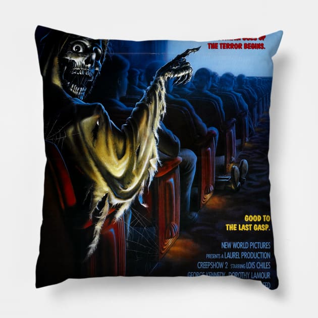 Creepshow 2 Pillow by Scum & Villainy