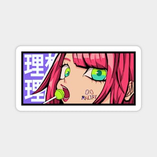 Lolipop Girls Anime Character Magnet