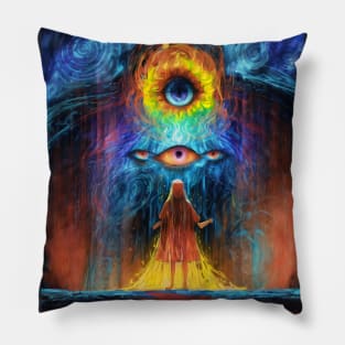 Confrontation with the Godhead Pillow