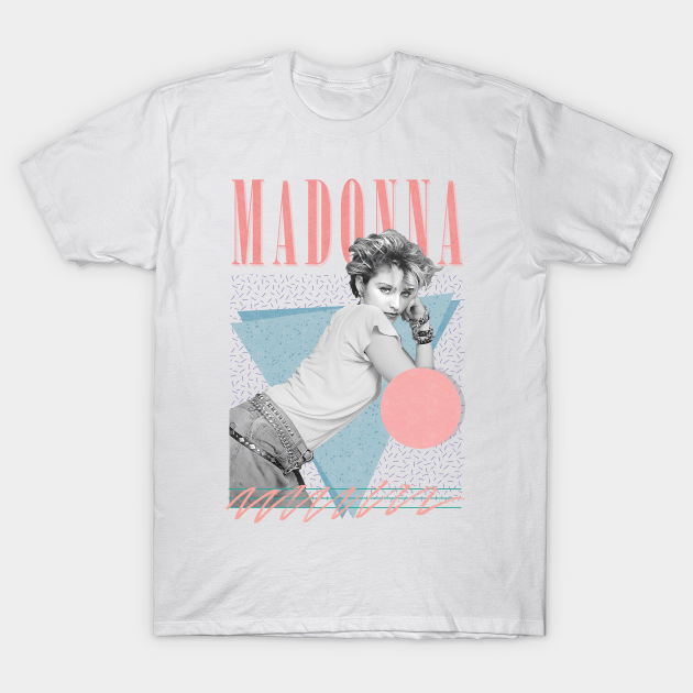 Madonna // Original 80s Vintage Style Design - Madonna - T-Shirt