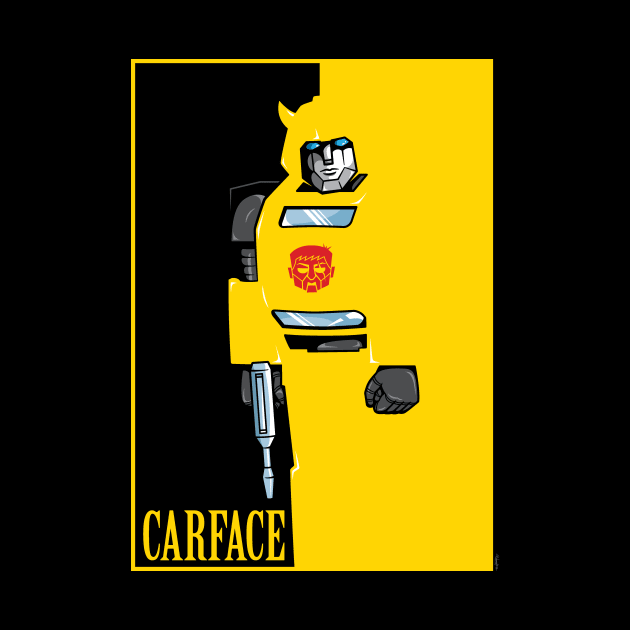 Carface by mikehandyart