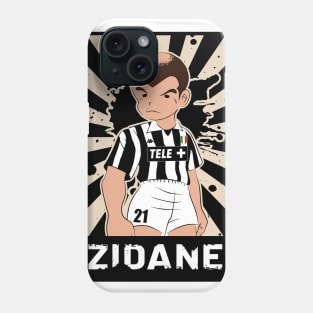 Soccer Zizou Zidane Vintage Football Phone Case