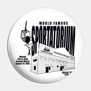 World Famous Sportatorium & The Worlds 1st & Only Bungee Match Pin