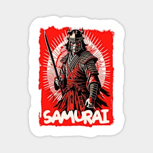 Warrior Samurai #2 Magnet